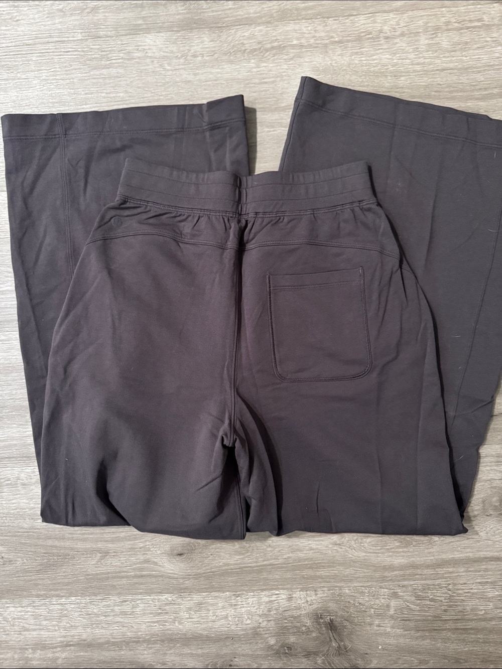 Lululemon LA Wide Leg Super-High-Rise Pant Black Granite - Picture 3 of 7
